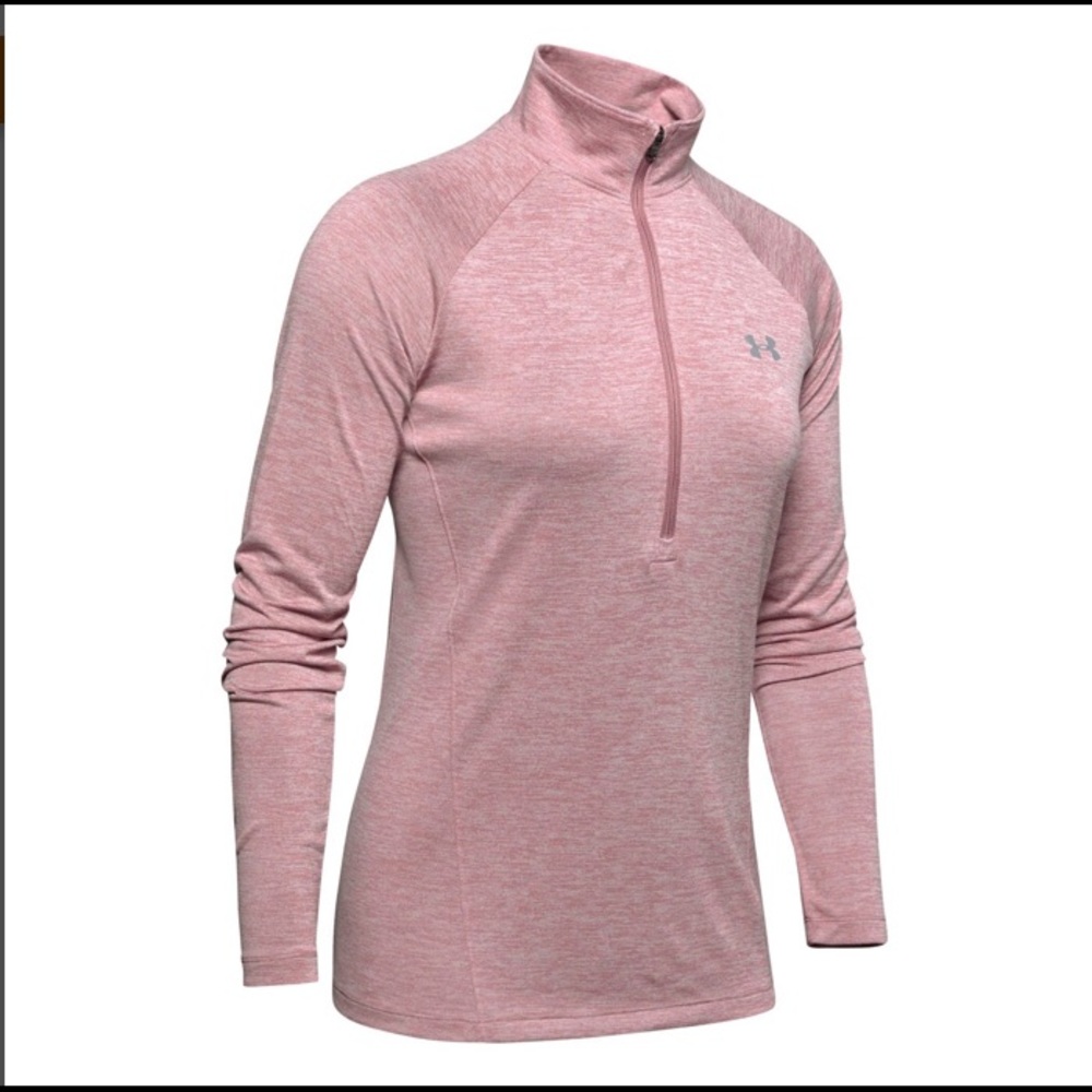 Under Armour Light Pink/Mauve Half Zip 💖
